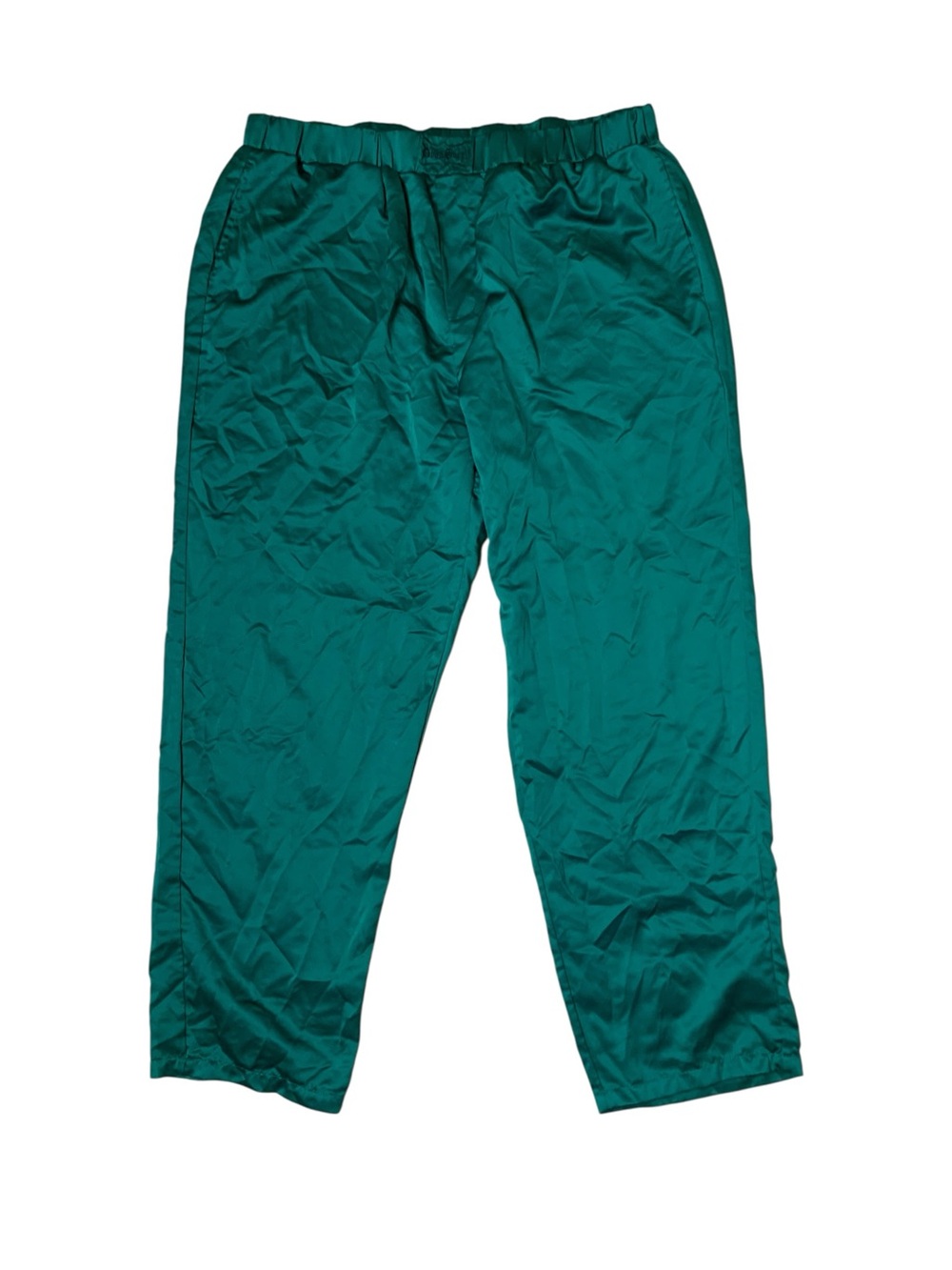 Dogg Supply By Snoop Dogg Green Nylon Track Pants 2XL Streetwear